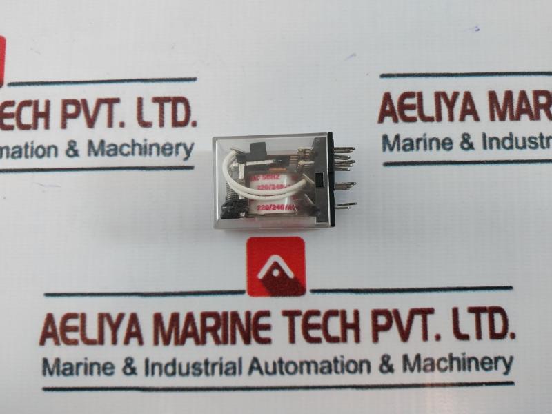 Honeywell Szr-my4-n1 Plug In Power Relay, 220/240Vac 50/60Hz, 5N10