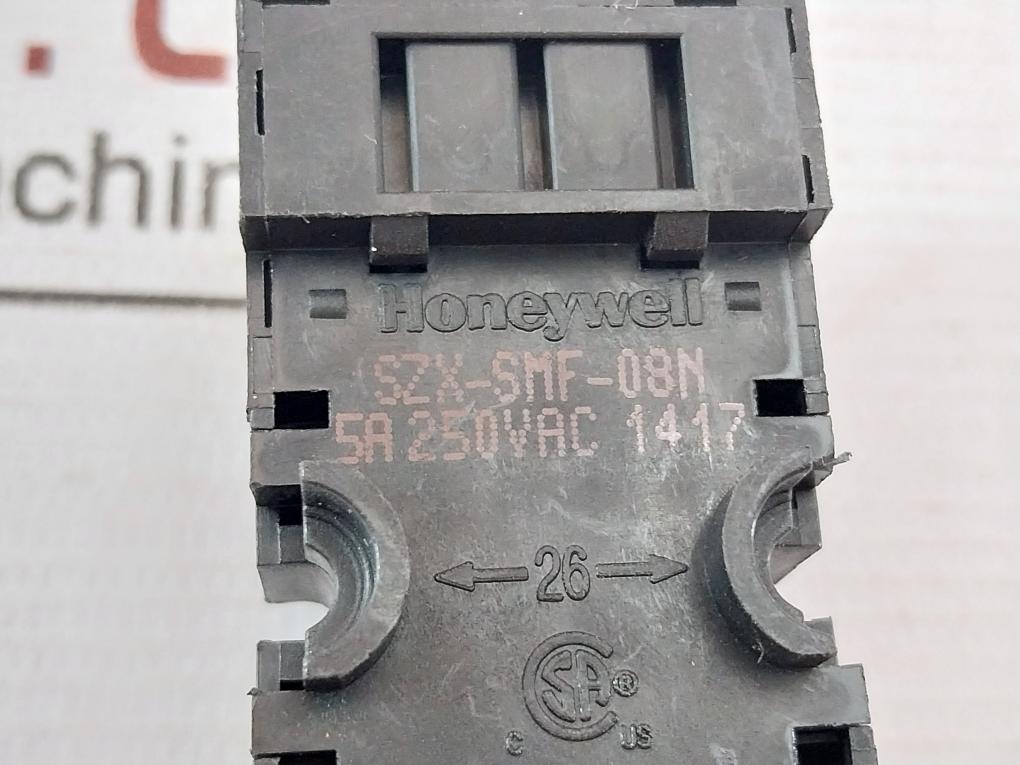 Lot Of 10X Honeywell Szx-smf-08N Relay Socket 5A 250Vac