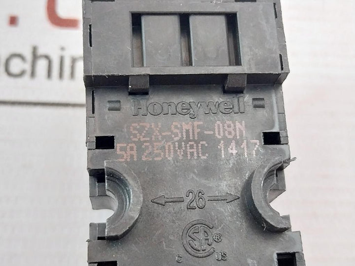 Lot of 10X HONEYWELL SZX-SMF-08N Relay Socket 5A 250VAC