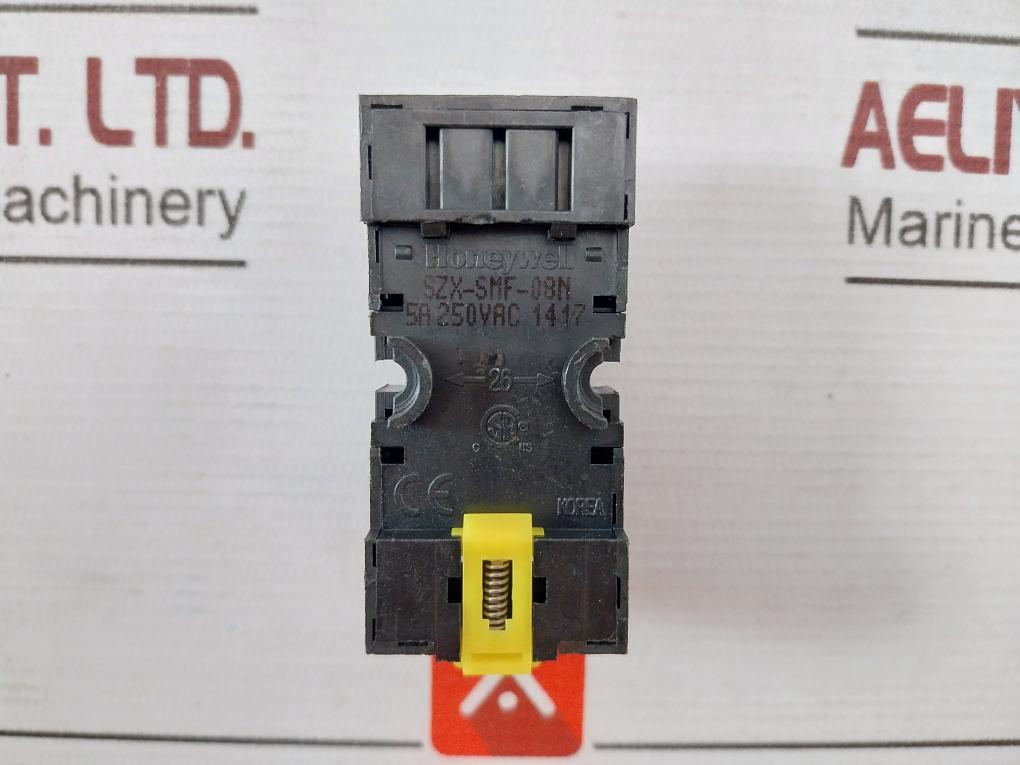 Lot Of 10X Honeywell Szx-smf-08N Relay Socket 5A 250Vac