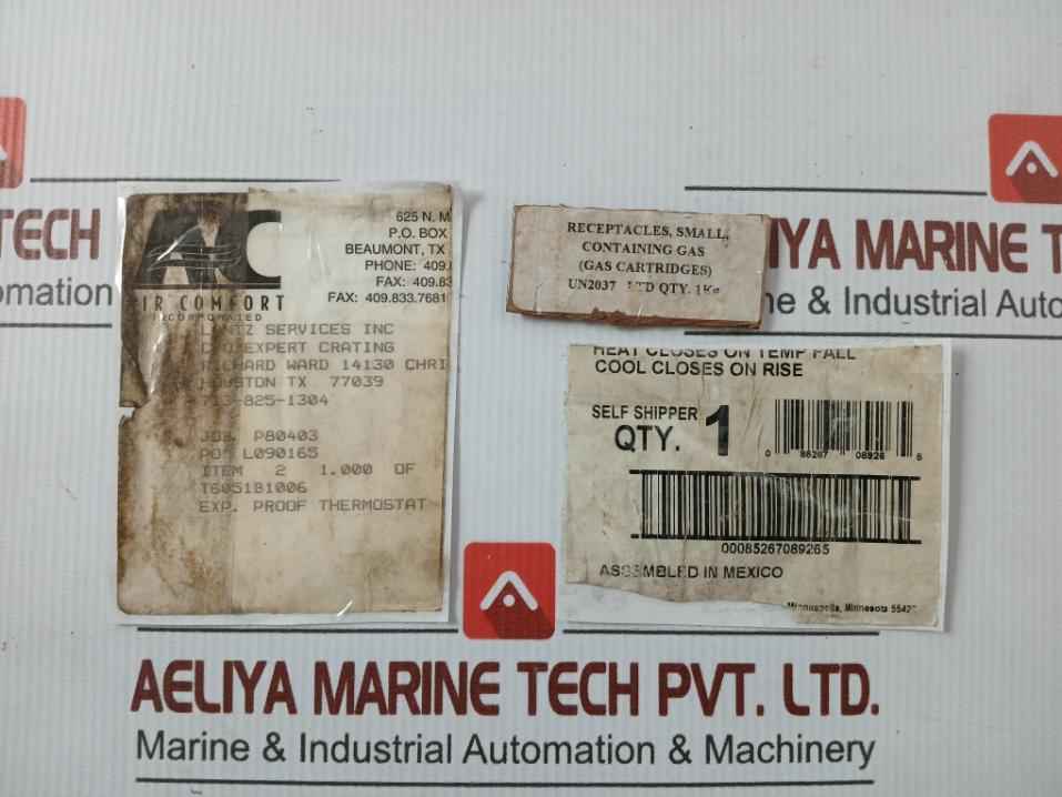 Honeywell T6051B1006