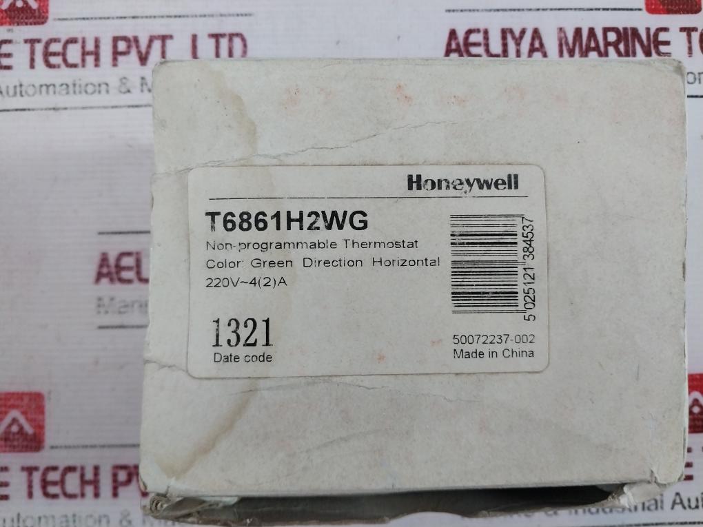 Honeywell T6861H2Wg Lcd Digital Thermostat Non-programmable 220V 4(3)A Ip20