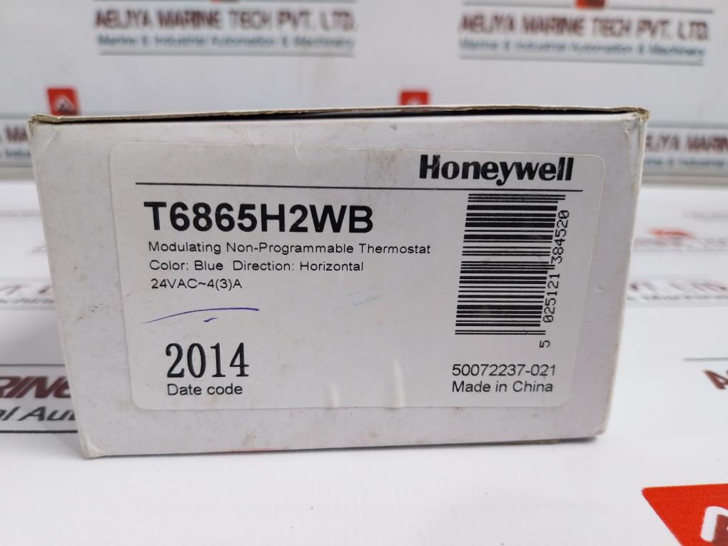 Honeywell T6865H2Wb Large Lcd Digital Thermostat 24Vac