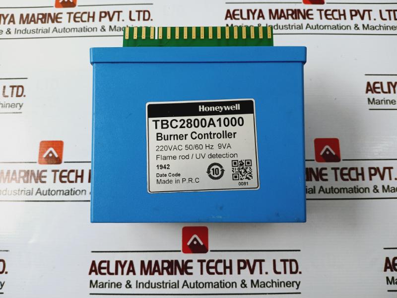 Honeywell Tbc2800a1000 Burner Controller Tbc2800 220vac 50/60hz 9va