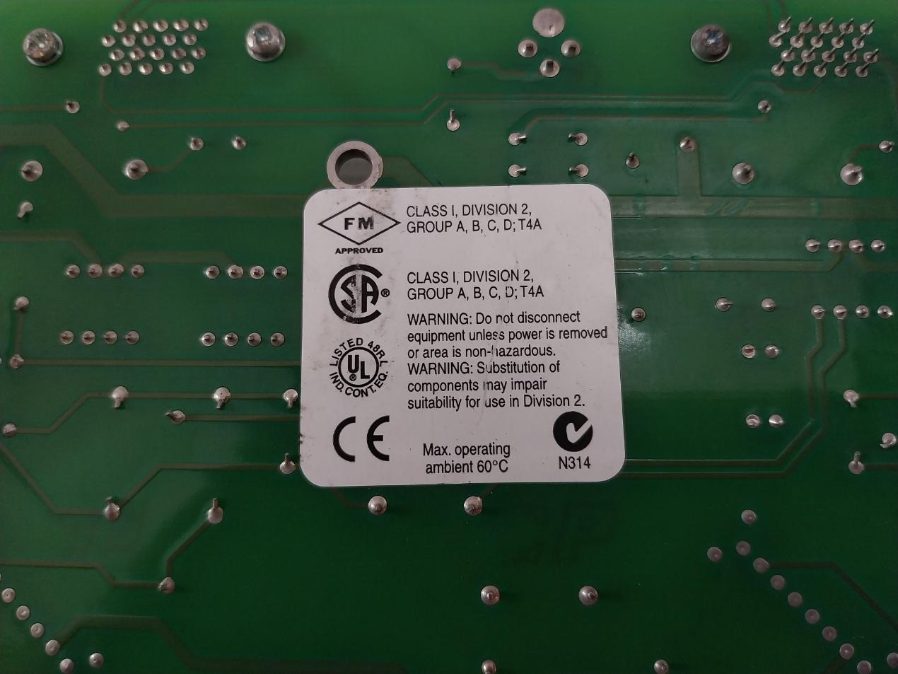 Honeywell Tc-ffsu01 Pcb For Power Supply Module 35Vdc Max Rev.A 94V0