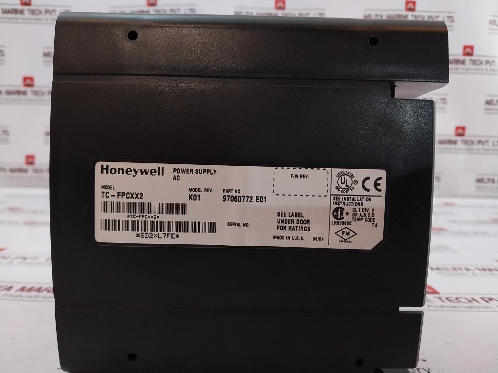 Honeywell Tc-fpcxx2 Ac Power Supply Model K01 120/240Vac 10A Max Output 5.1Vdc