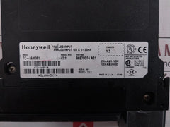 Honeywell Tc-iah061 Analog Input Module 96978074 A01 4-20Ma/10V 6 Pt Rev: 1.3