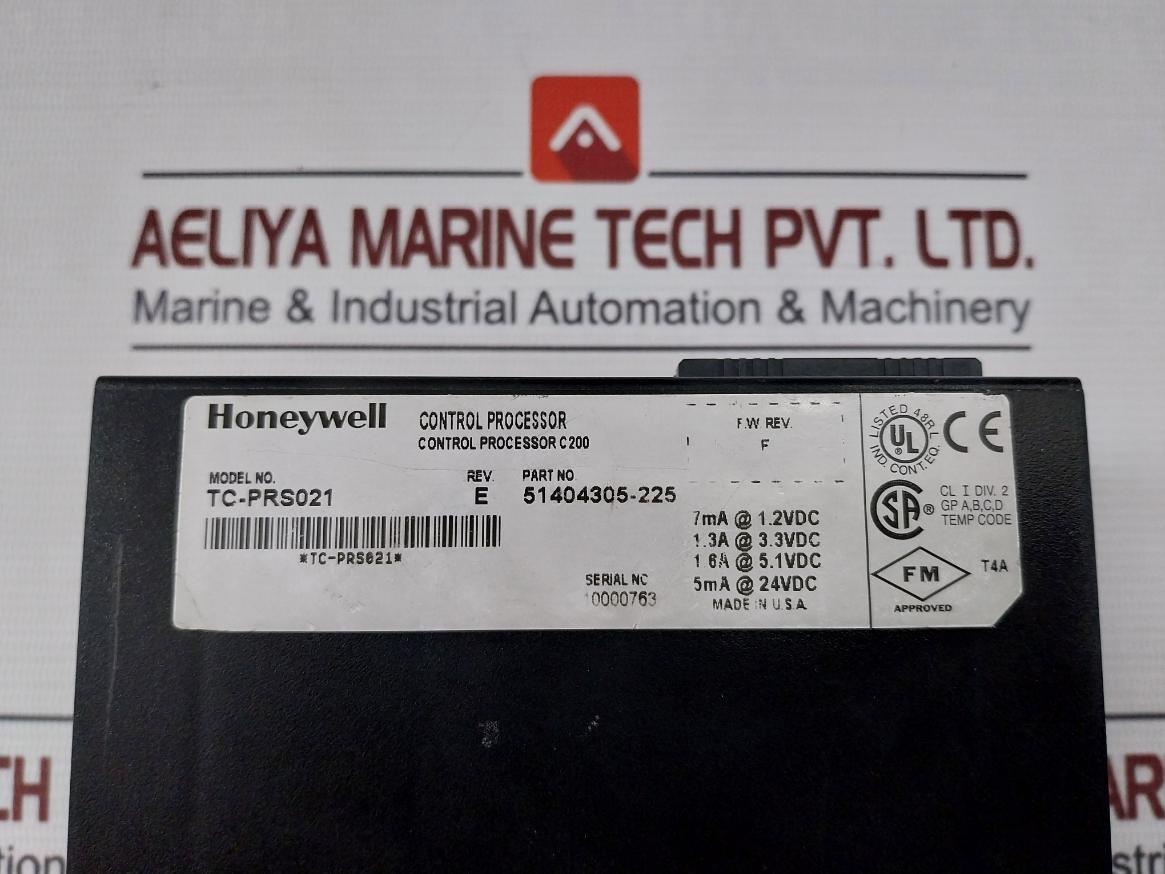 Honeywell Tc-prs021 Control Processor Module 51404305-225 100Mhz