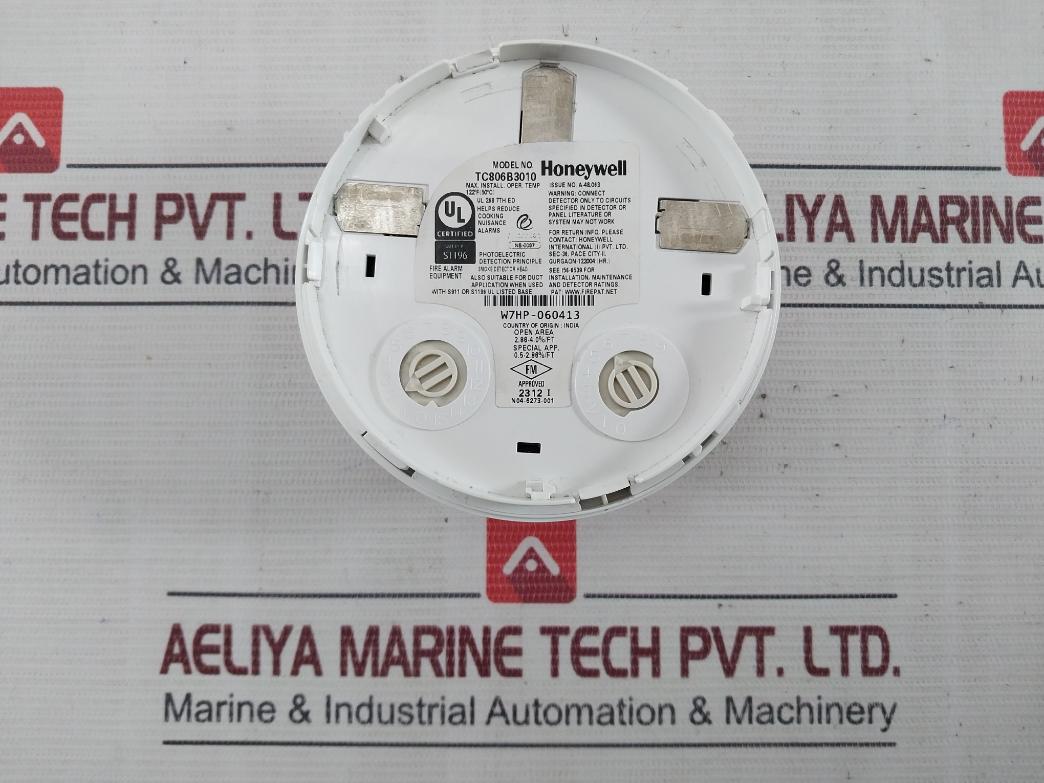 Honeywell Tc806B3010 Photoelectric Sensor Flash Scan Series Smoke Detector