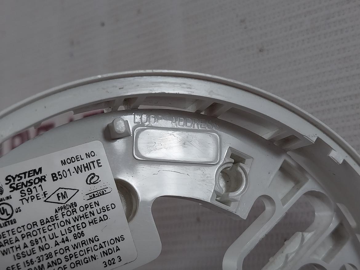 Honeywell Tc806B3010 Photoelectric Sensor Flash Scan Series Smoke Detector