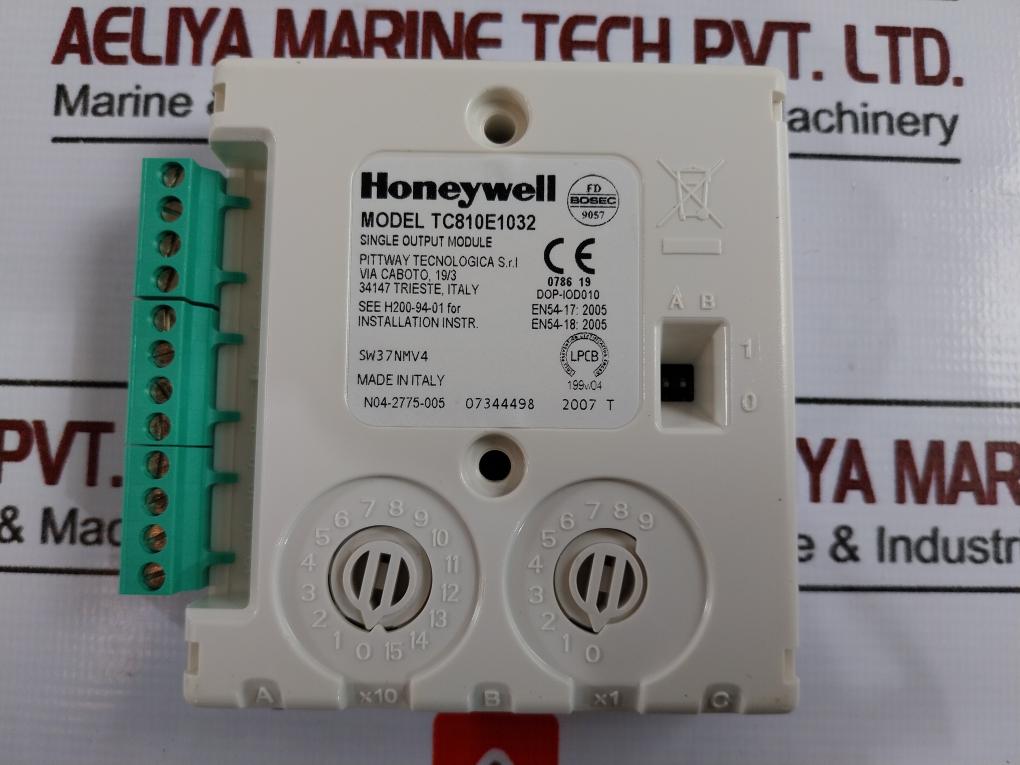 Honeywell Tc810E1032 Single Output Module N04-2775-005 07344498