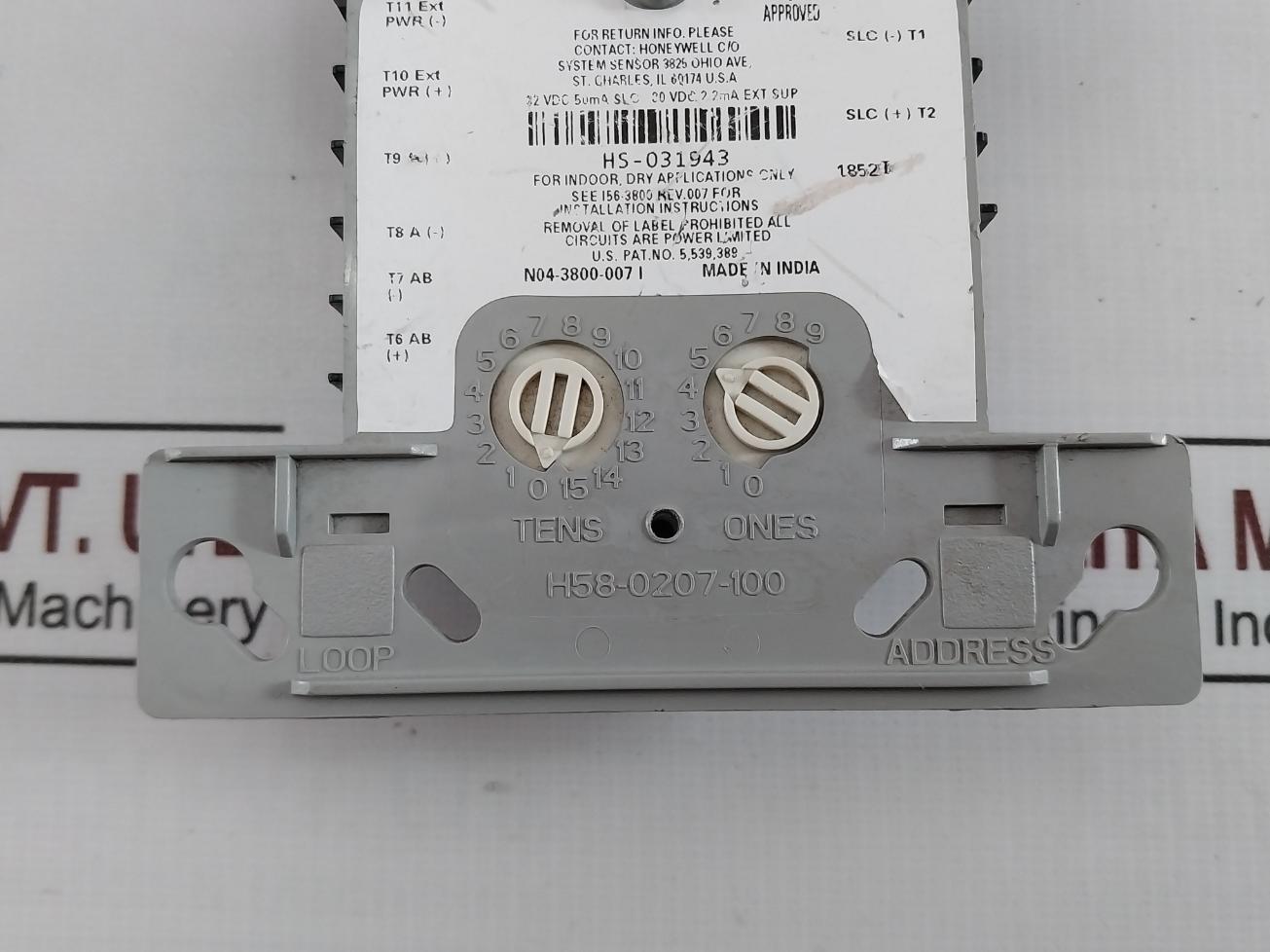 Honeywell Tc810N1013 Commercial Control Module H58-0207-100, Rm1Pcm04 32Vdc 50Ma