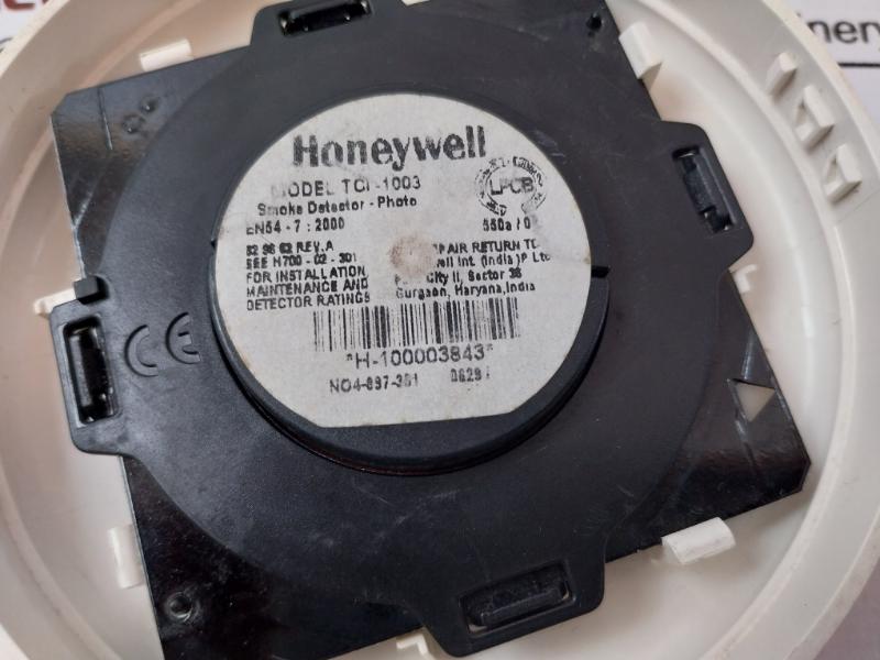 Honeywell Tci-1003 Photo Smoke Detector En54-7:2000