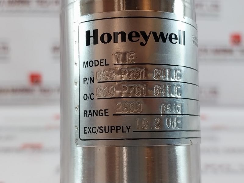 Honeywell Tje Sensotec Measurement Sensor 2000 Psig, 10 Vdc