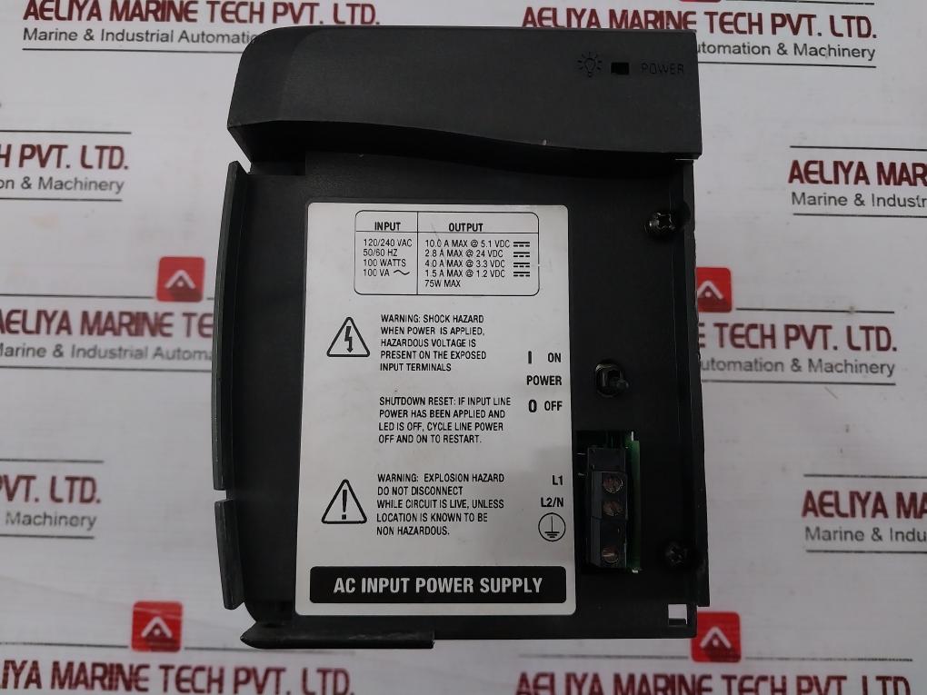 Honeywell Tk-fpcxx2 Power Supply Ac Input 120/240Vac 50/60Hz 100W 24Vdc Output