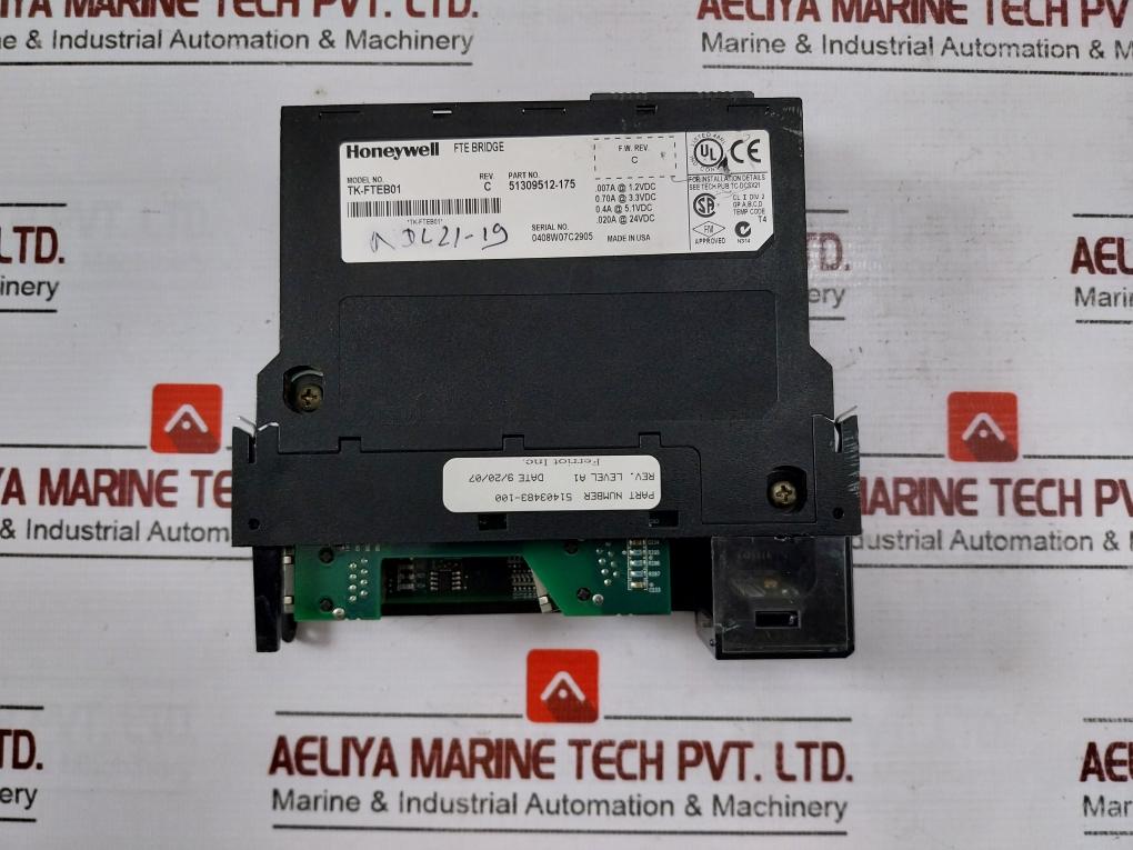 Honeywell Tk-fteb01 Fte Bridge Module 51309512-175 Pa2007020