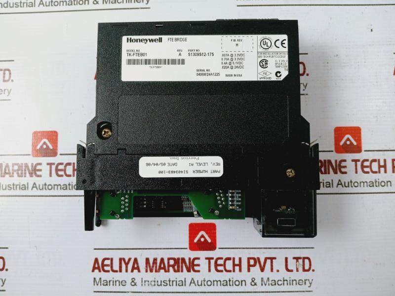 Honeywell Tk-fteb01 Fte Bridge Module Rev A 51309512-175, 51403483-100