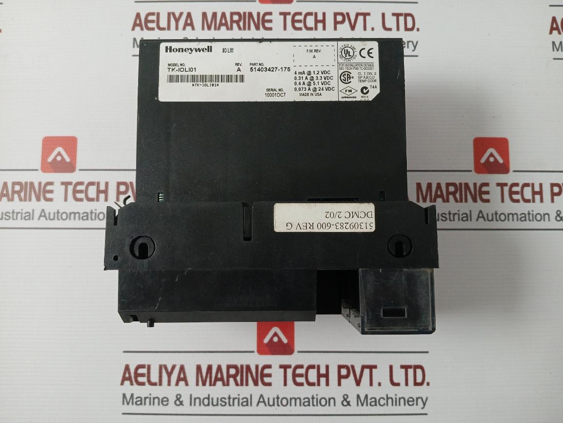 Honeywell Tk-ioli01 I/O Lim Module With 51403427-175 51309283-600 51309574-175