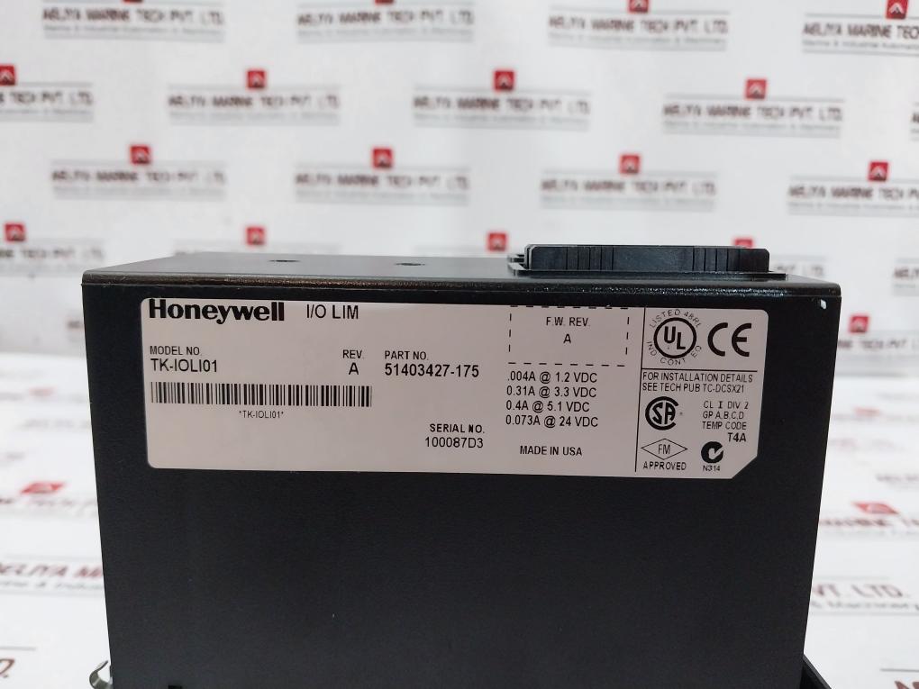 Honeywell Tk-ioli01 I/O Link Interface Module 51403427-175 24Vdc