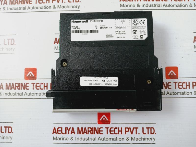 Honeywell Tk-mdp081 8 Pt Isol Pulse Input Rev C 51404351-175, 51309520-200