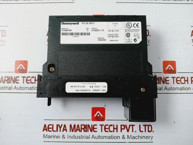 Honeywell Tk-mdp081 Pulse Input 8 Pt Isol 51404351-175 Rev C 51309520-200