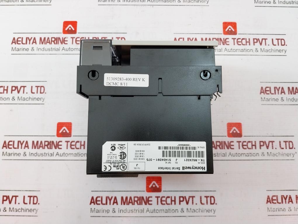 Honeywell Tk-mux021 Serial Interface Module Rev K 51309283-400 Ver 3