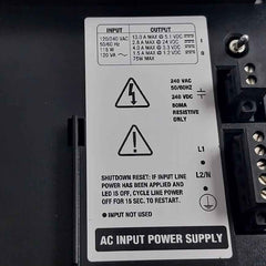 Honeywell Tk-rpcxx1 Redundant Power Supply Module Pn-45347 120/240vac 50/60hz