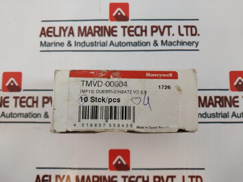 Honeywell Tmvd-00004 Orifice Cartridge Vd Series 2.5v Vd 4 019837 558406