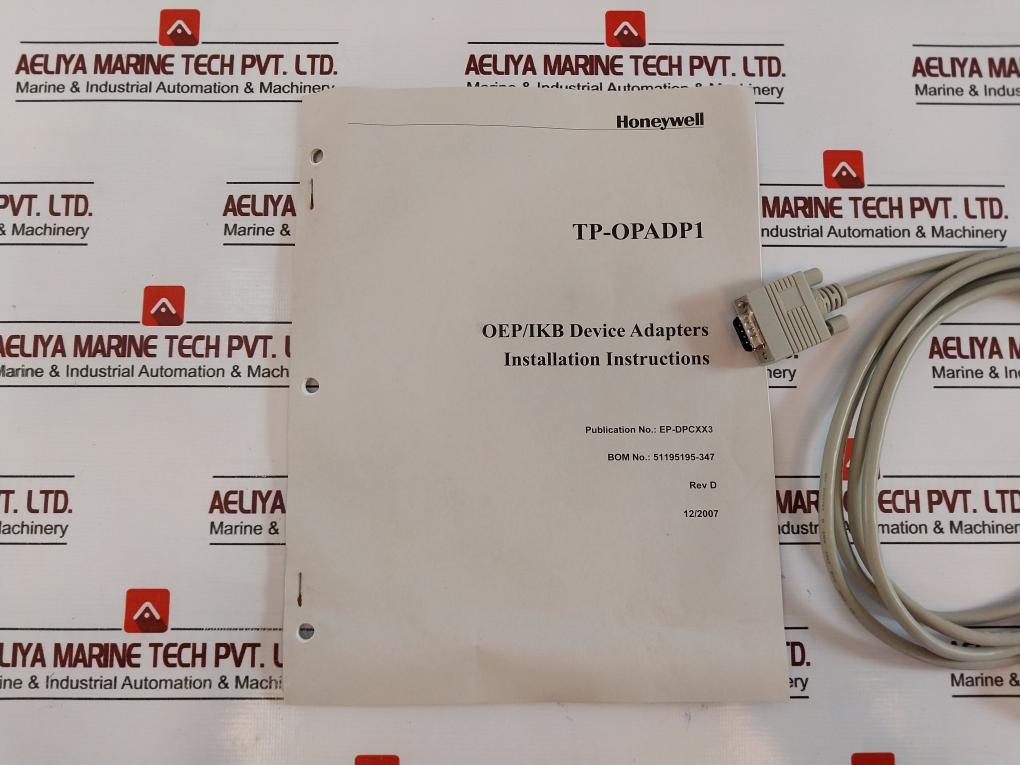 Honeywell Tp-opadp1-100 Oep Adptr 120V Deskside Ikb 100-240V Ac 47-63Hz