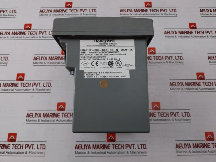 Honeywell Uda2182-db1-db2-nn-n-00C0-ee Universal Dual Analyzer 120/240 Vac 50/60Hz 20Va