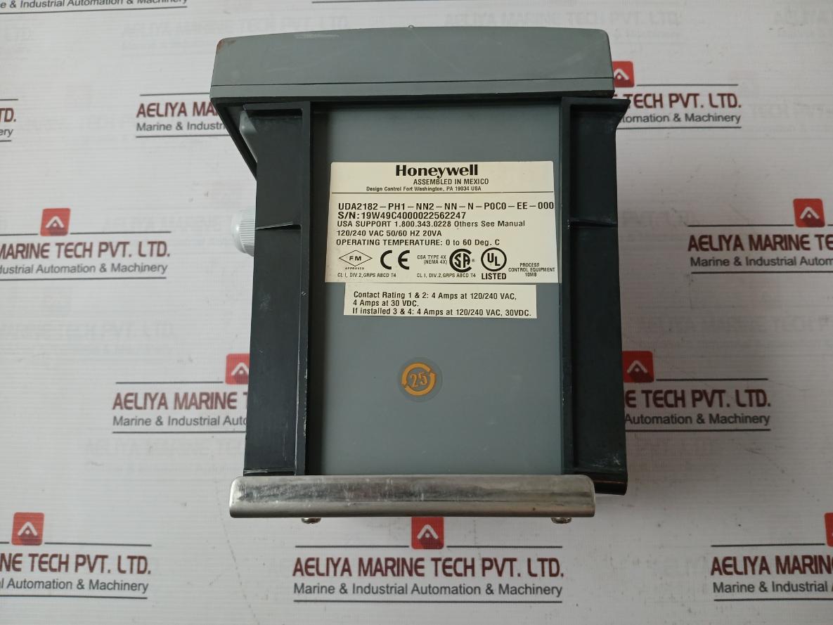 Honeywell Uda2182-ph1-nn2-nn-n-p0C0-ee-000 Dual Input Analyzer 120/240Vac 20Va