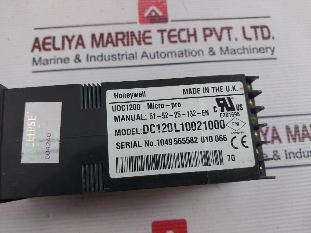 Honeywell Udc120L Temperature Limit Controller 100-240Vac 50/60Hz 7.5Va