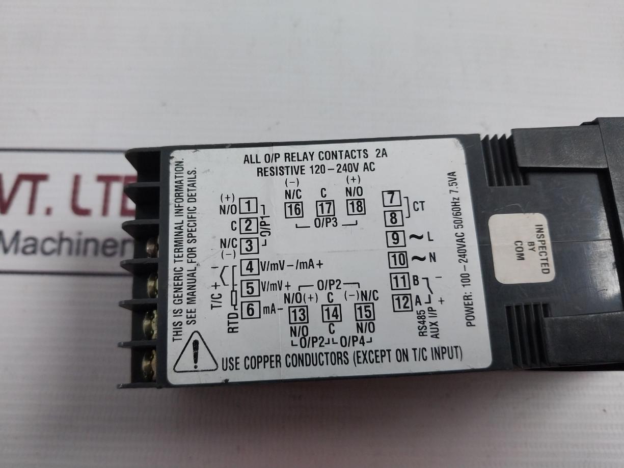 Honeywell Udc120T Digital Temperature Controller Dc120 411031000 100-240Vac