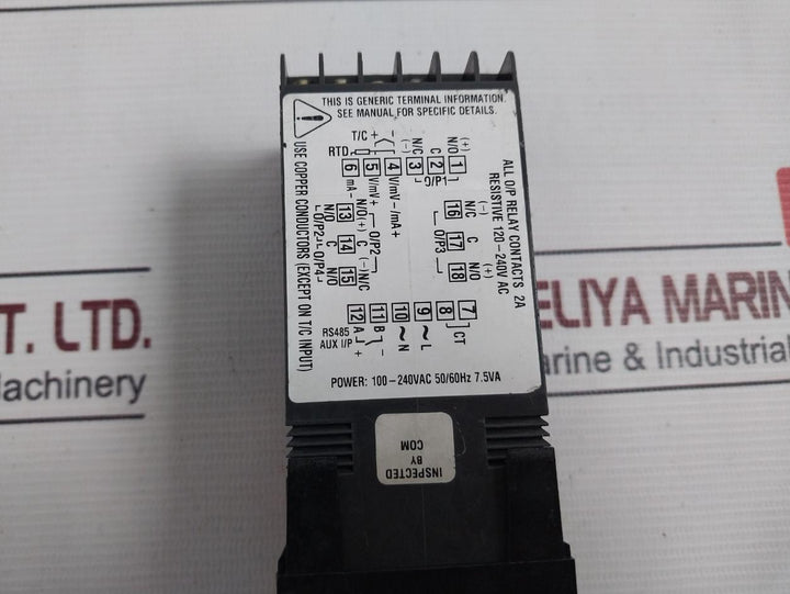 Honeywell Udc120T Digital Temperature Controller Dc120 411031000 100-240Vac