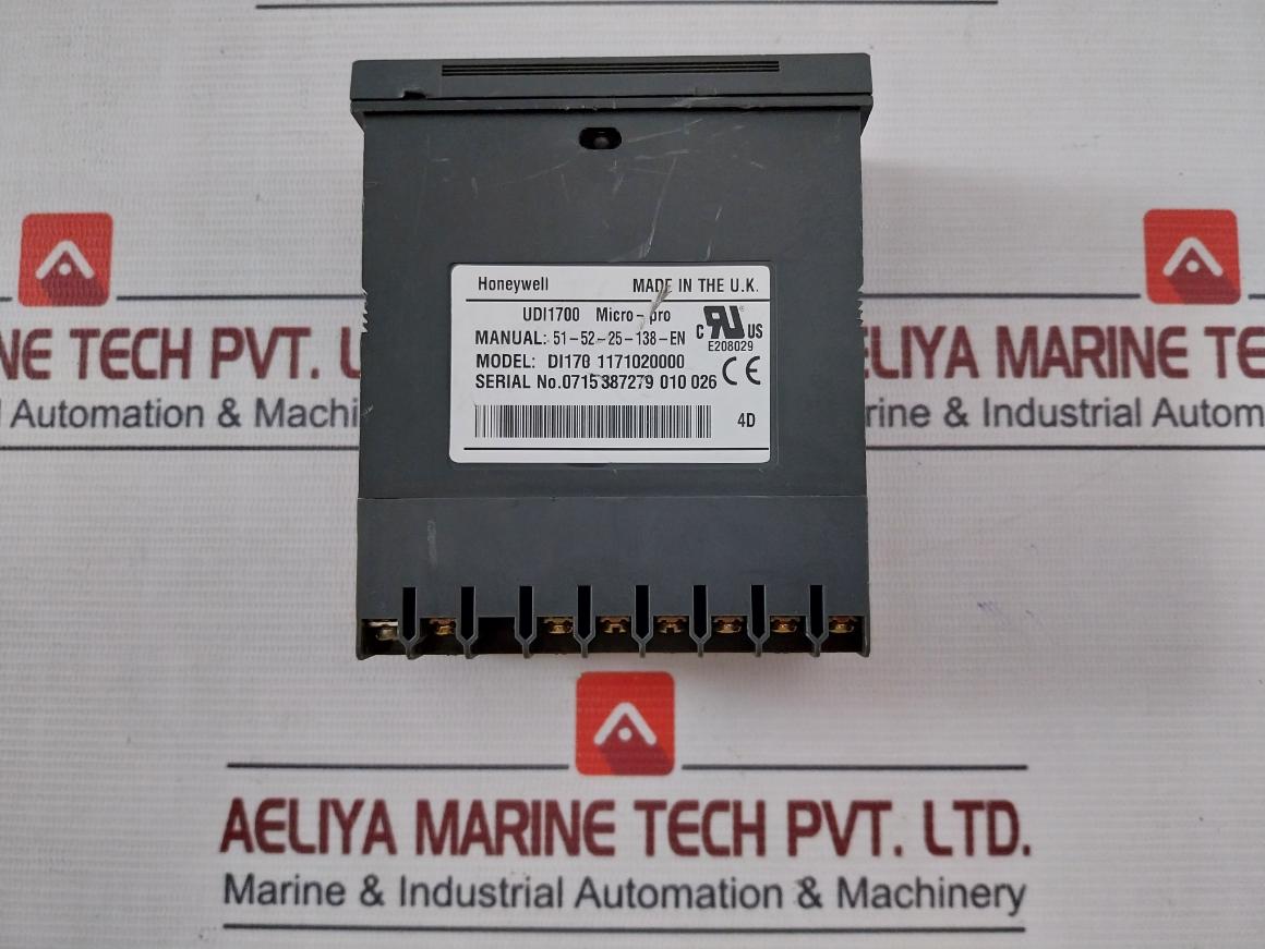 Honeywell Udi1700 Digital Panel Indicator Resistive 120-240V Ac