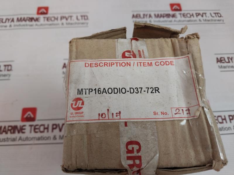 Honeywell Ul16-iota-d37-72-xor Digital Input Interface Relay 25-17 Sl2 94V-0