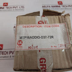 Honeywell Ul16-iota-d37-72-xor Digital Input Interface Relay 25-17 Sl2 94V-0