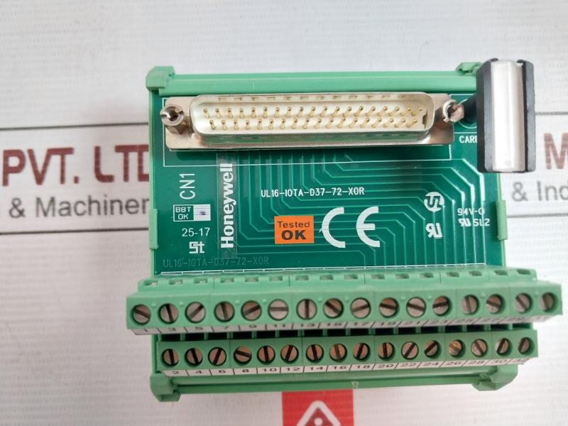 Honeywell Ul16-iota-d37-72-xor Digital Input Interface Relay 25-17 Sl2 94V-0