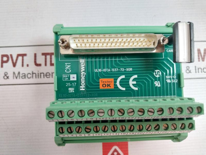 Honeywell Ul16-iota-d37-72-xor Digital Input Interface Relay 25-17 Sl2 94V-0