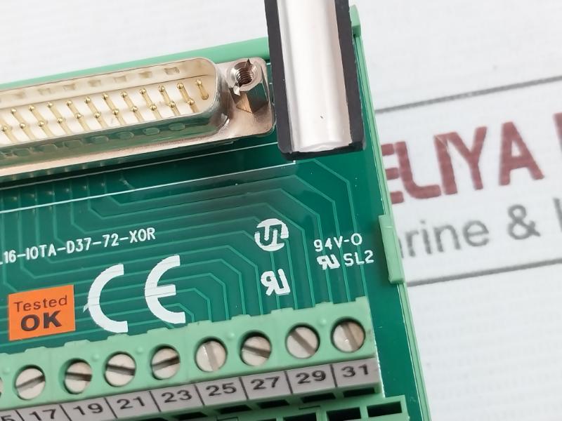 Honeywell Ul16-iota-d37-72-xor Digital Input Interface Relay 25-17 Sl2 94V-0