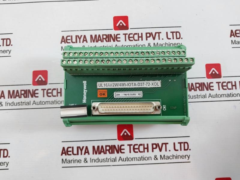 Honeywell Ul16Ai (2W/4W)-iota-d37-72-xol Input Interface Relay Ul16Ai-mtp-d37-72L