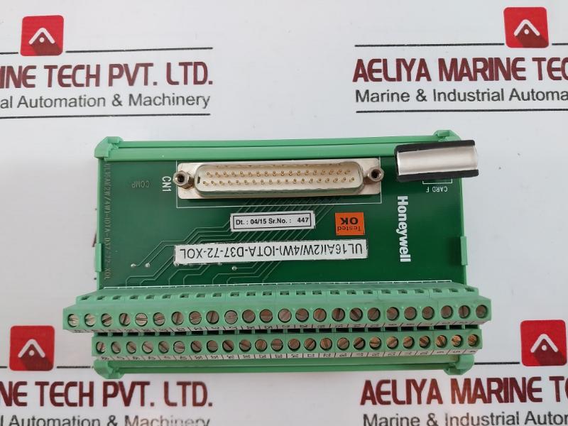 Honeywell Ul16Ai (2W/4W)-iota-d37-72-xol Input Interface Relay Ul16Ai-mtp-d37-72L