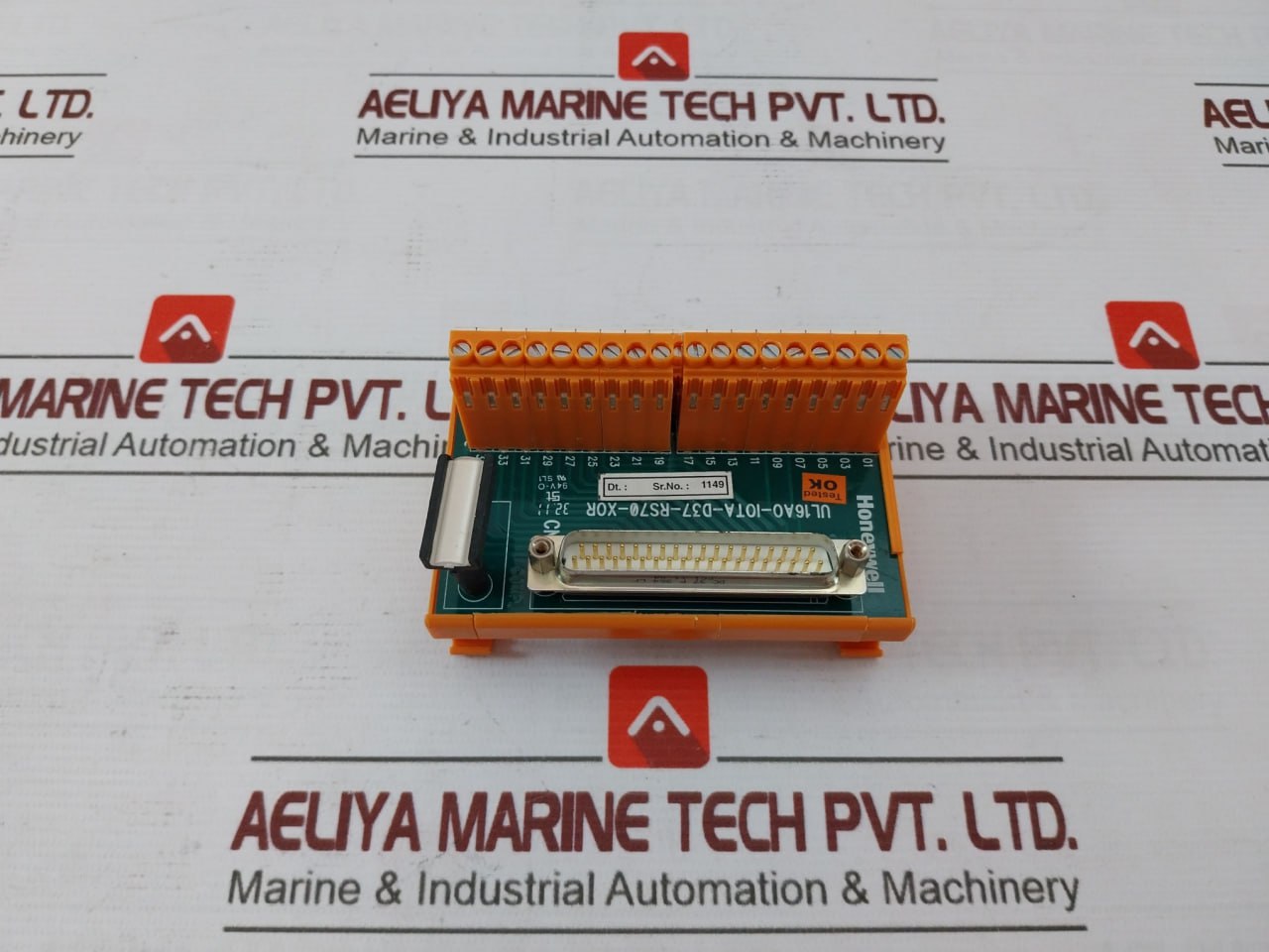 Honeywell Ul16Ao-iota-d37-rs70-xor Input Interface Male Connector 94V-0