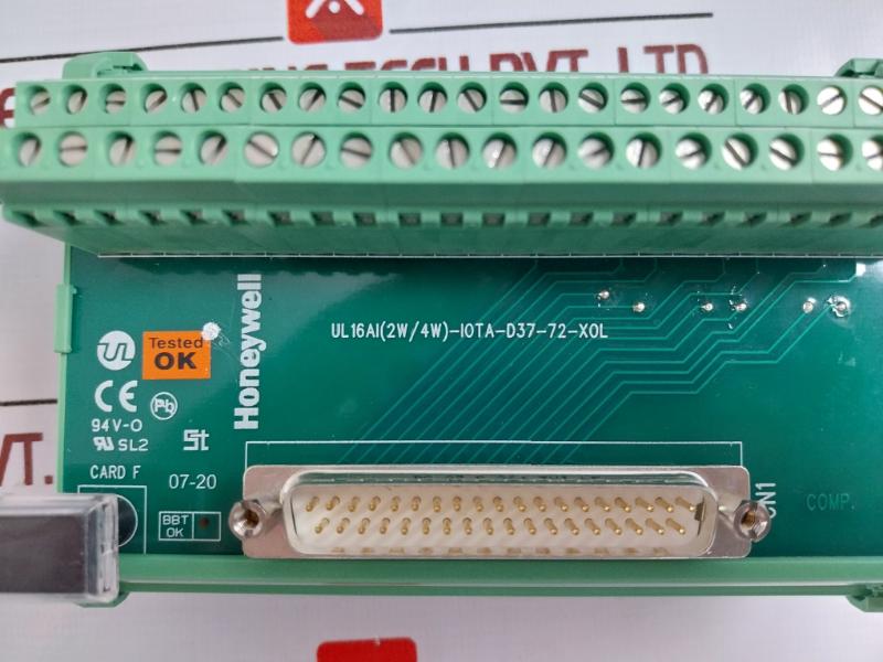 Honeywell Ul16ai (2w/4w)-iota-d37-72-xol Analog Input Module