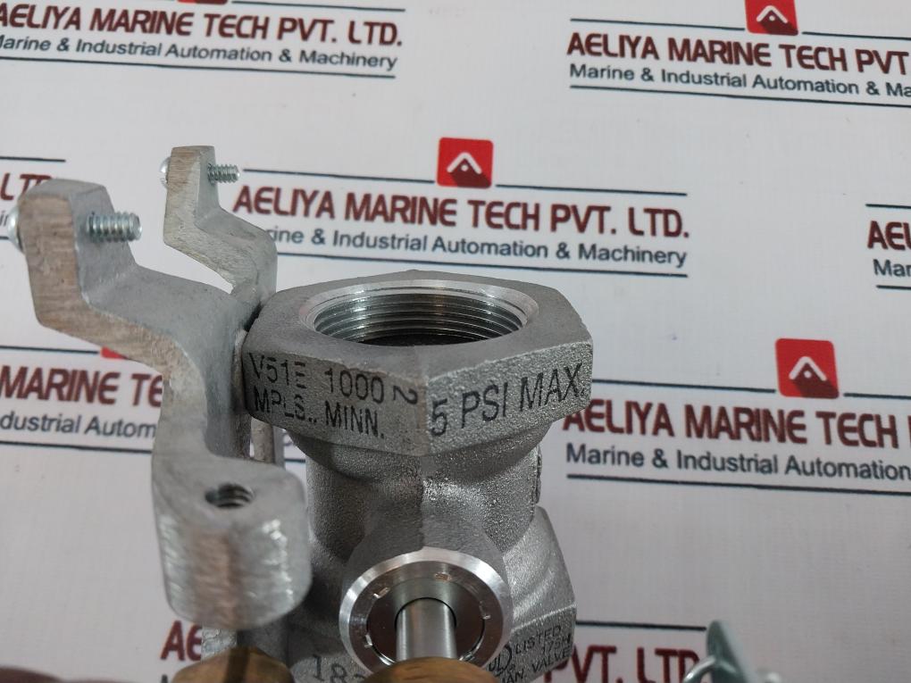 Honeywell V51E 1000 Butterfly Valve 1831 5 Psi Max