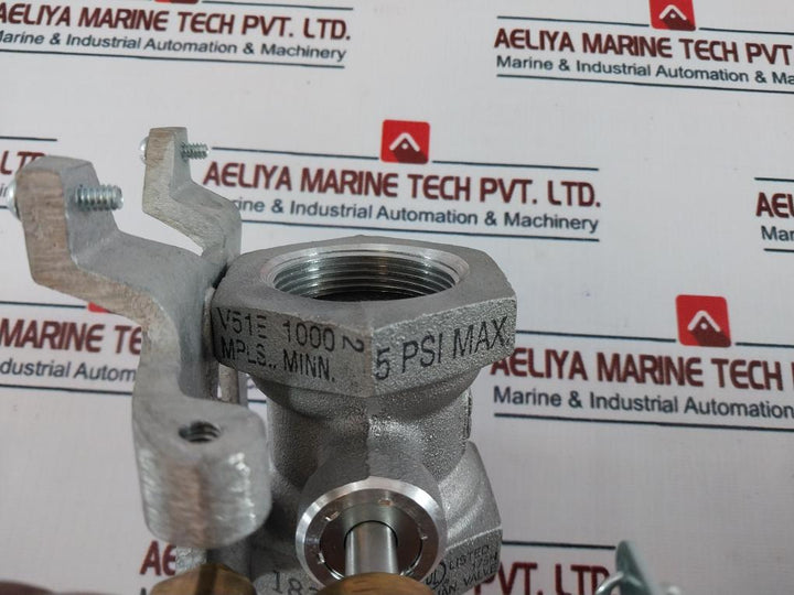 Honeywell V51E 1000 Butterfly Valve 1831 5 Psi Max