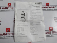 HONEYWELL VE4025S2035 VE4000 Series Gas Valve 220-240VAC 50/60 Hz 16W IP54