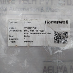 Honeywell Vpi050Tpl2 Pressure Independent Control Valve W/ P/T Plug Dn40/50 Pn25