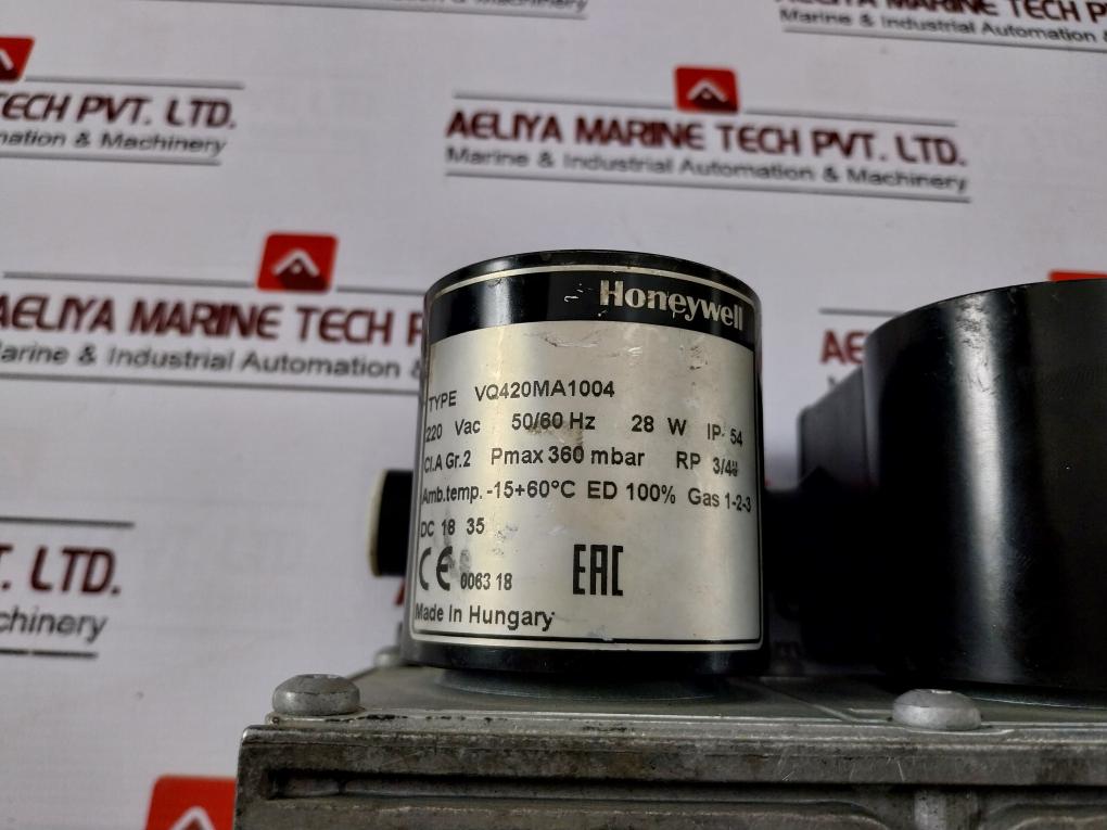 Honeywell Vq420Ma1004 Combination United States Ignition Solenoid Valve