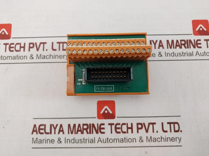 Honeywell/Weidmuller Fsc Fs-tdo-1624 Interface Input Terminal Module 94V-0